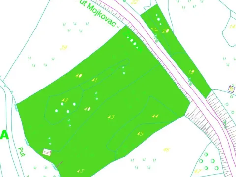 Zemljište in Mojkovac