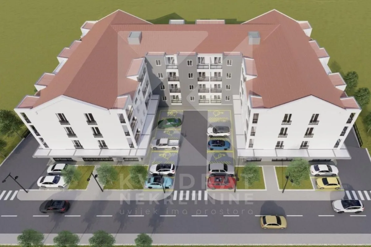 Rent, two bedroom apartment, 59m², Stari Aerodrom, Podgorica