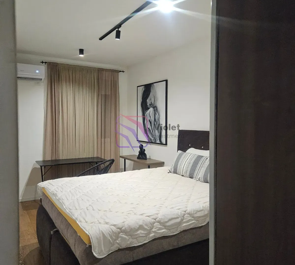 Rent, two bedroom apartment, 56m², Pobrežje, Podgorica