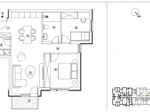 Sale, two bedroom apartment, 66m², Nova Pazova, Stara Pazova - image 13