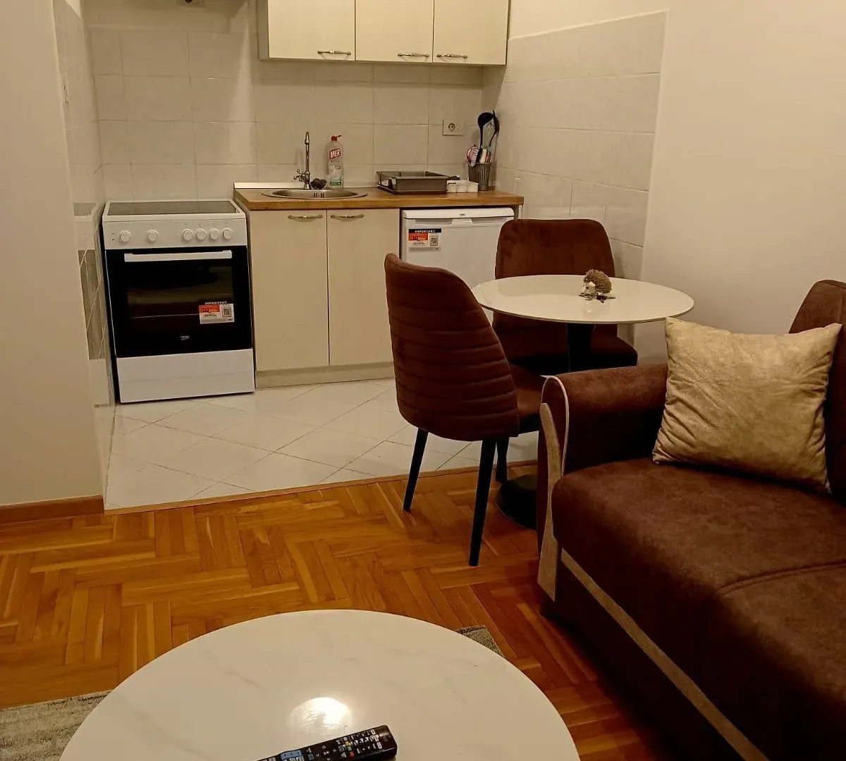 Izdavanje, jednosoban stan, 35m², City Kvart, Podgorica