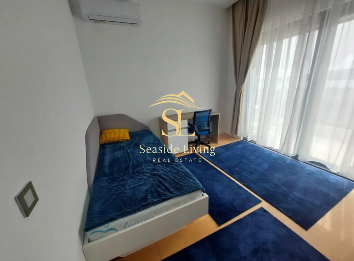 Izdavanje, dvosoban stan, 150m², Gornja Lastva, Tivat