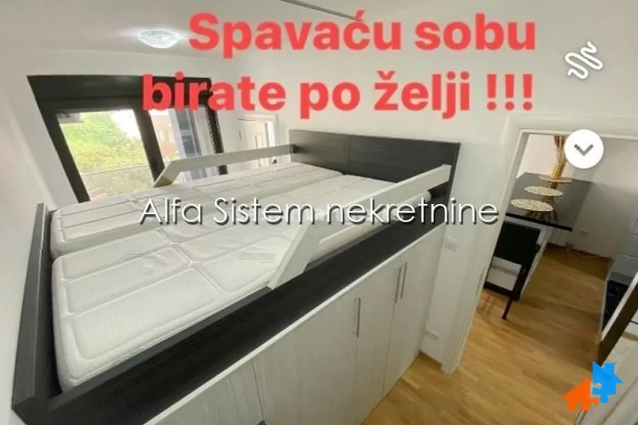 Rent, two bedroom apartment, 45m², Vukov Spomenik, Zvezdara Sve Podlokacije