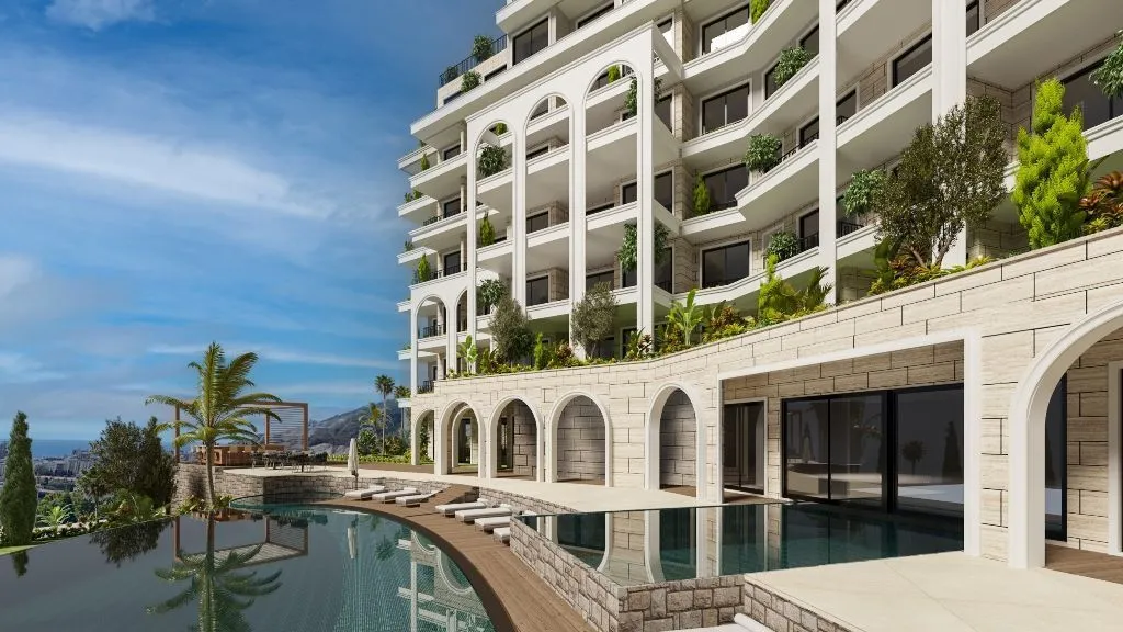 Sale, one bedroom apartment, 43m², Budva, Crna Gora