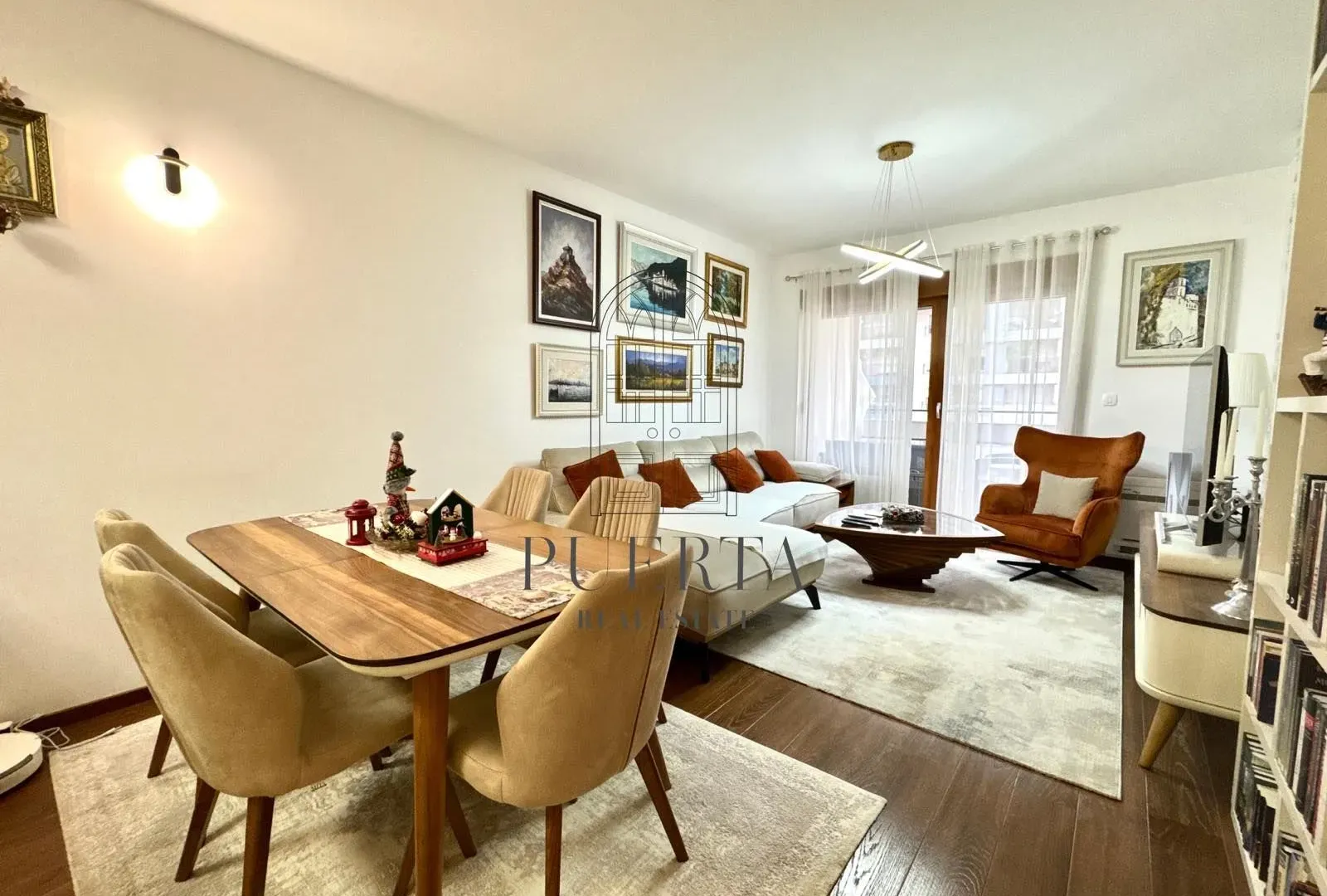 Rent, two bedroom apartment, 69m², Master Kvart, Podgorica