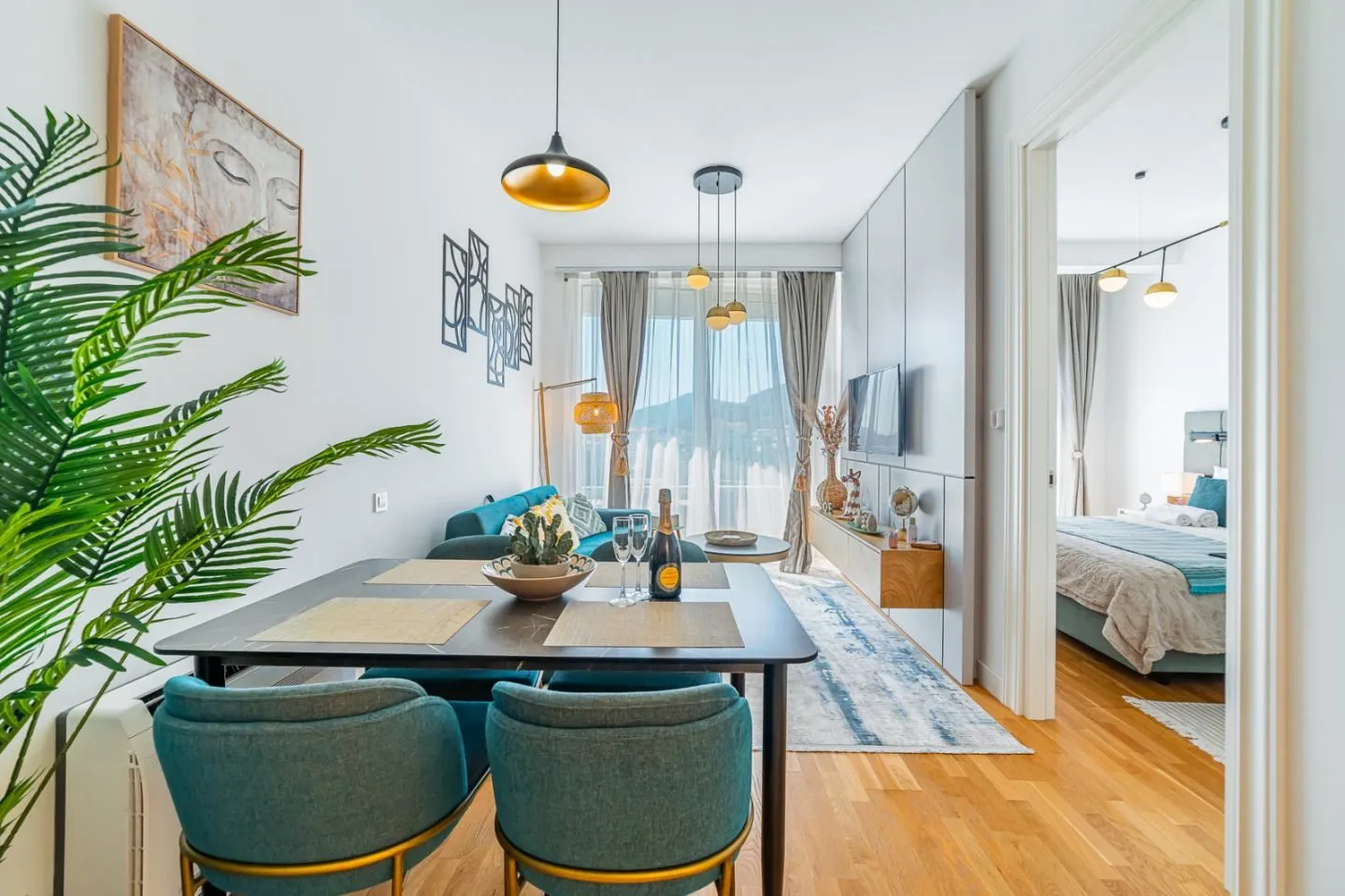 Sale, one bedroom apartment, 43m², Bečići, Budva
