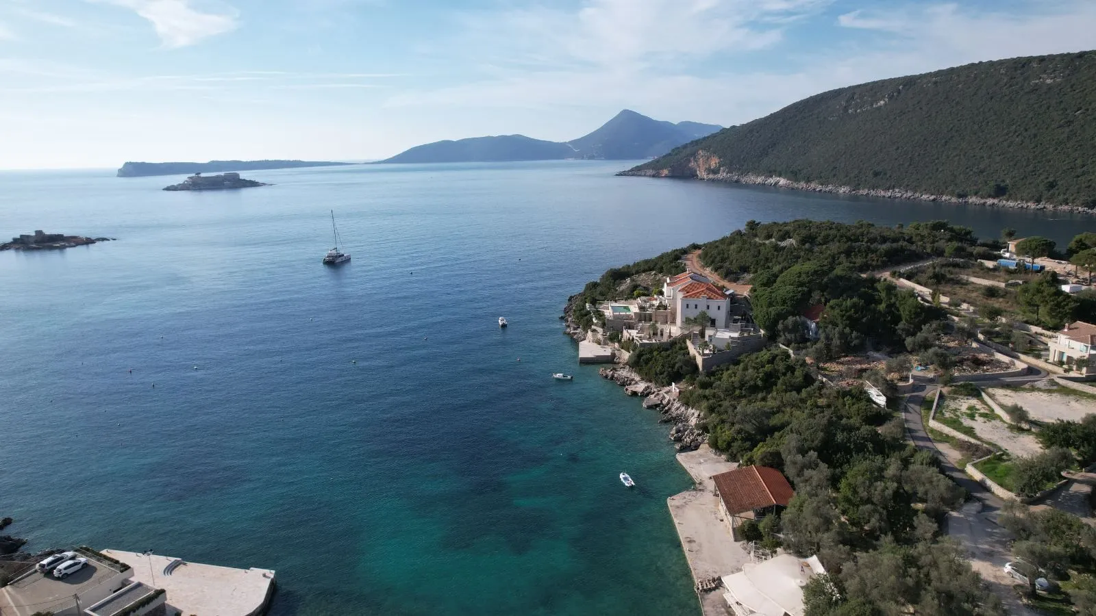 Prodaja, plac, 849m², Luštica, Tivat