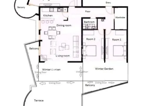 Prodaja, trosoban stan, 241m², Dobre Vode, Bar - image 18