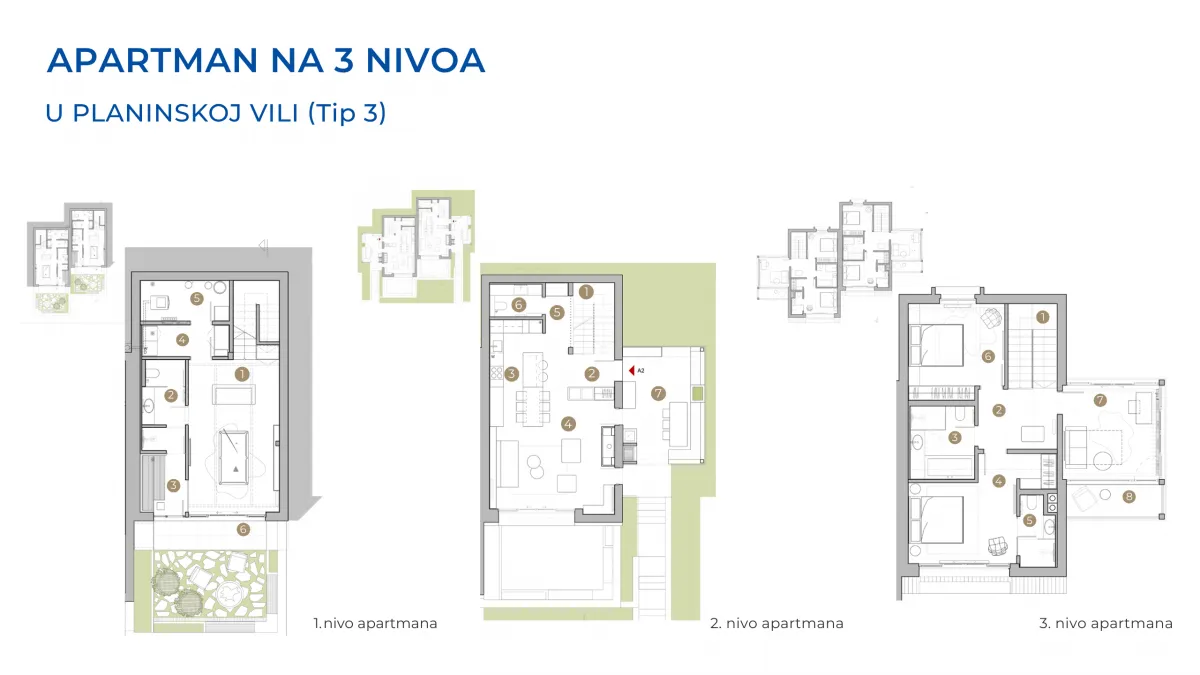 Prodaja, četvorosoban stan, 208m², Kolašin, Crna Gora