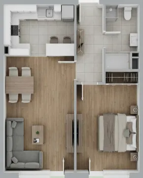 Prodaja, garsonjera, 32m², Kavač, Kotor - image 7