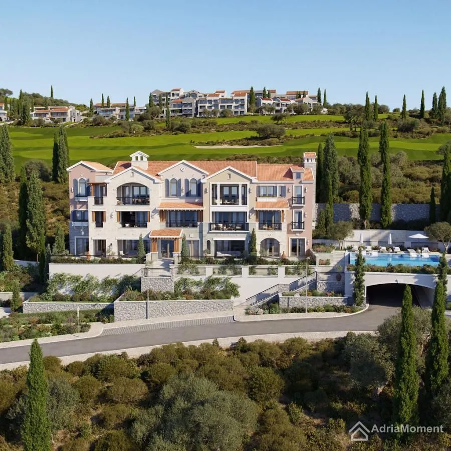 Prodaja, jednosoban stan, 77m², Luštica Bay, Tivat
