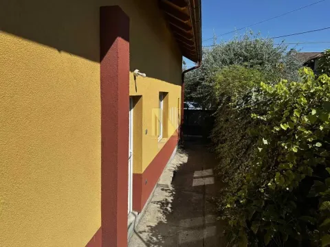 Bočna strana kuće sa prolazom i zelenilom. - image 12