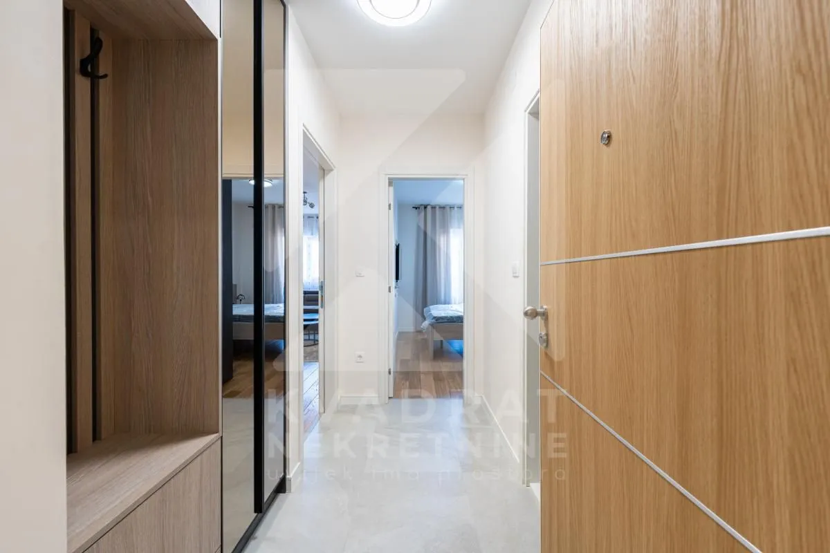 Rent, one bedroom apartment, 47m², Central Point, Podgorica