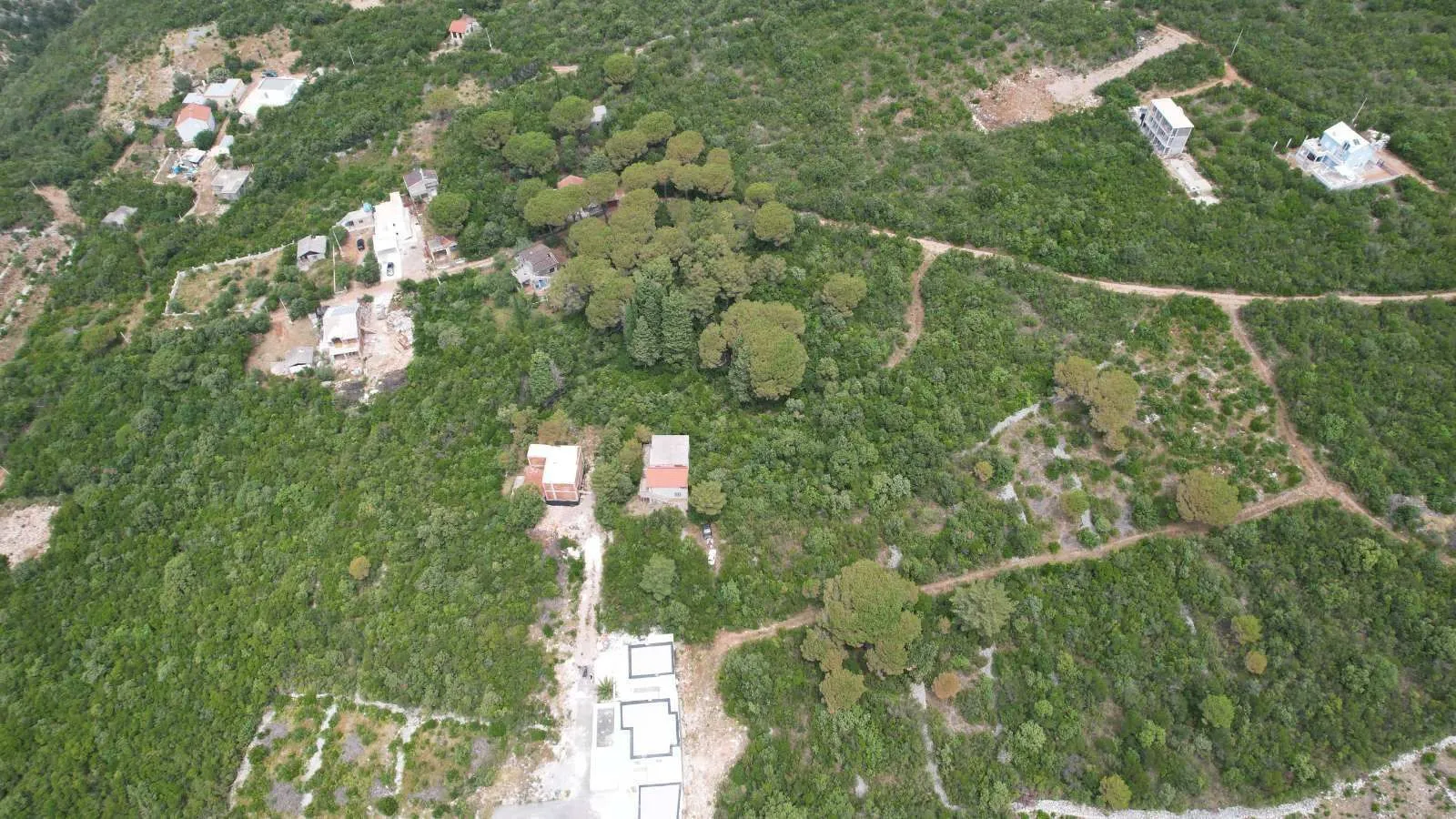 Prodaja, plac, 600m², Zagora, Kotor