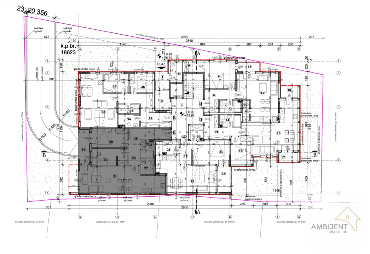 Sale, two bedroom apartment, 78m², Pančevo, Srbija