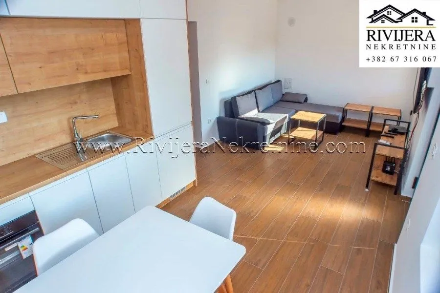 Prodaja, jednosoban stan, 50m², Gradiošnica, Tivat