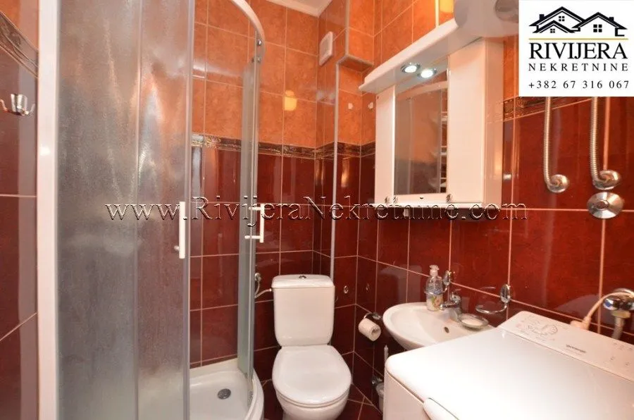 Prodaja, jednosoban stan, 38m², Baošići, Herceg Novi