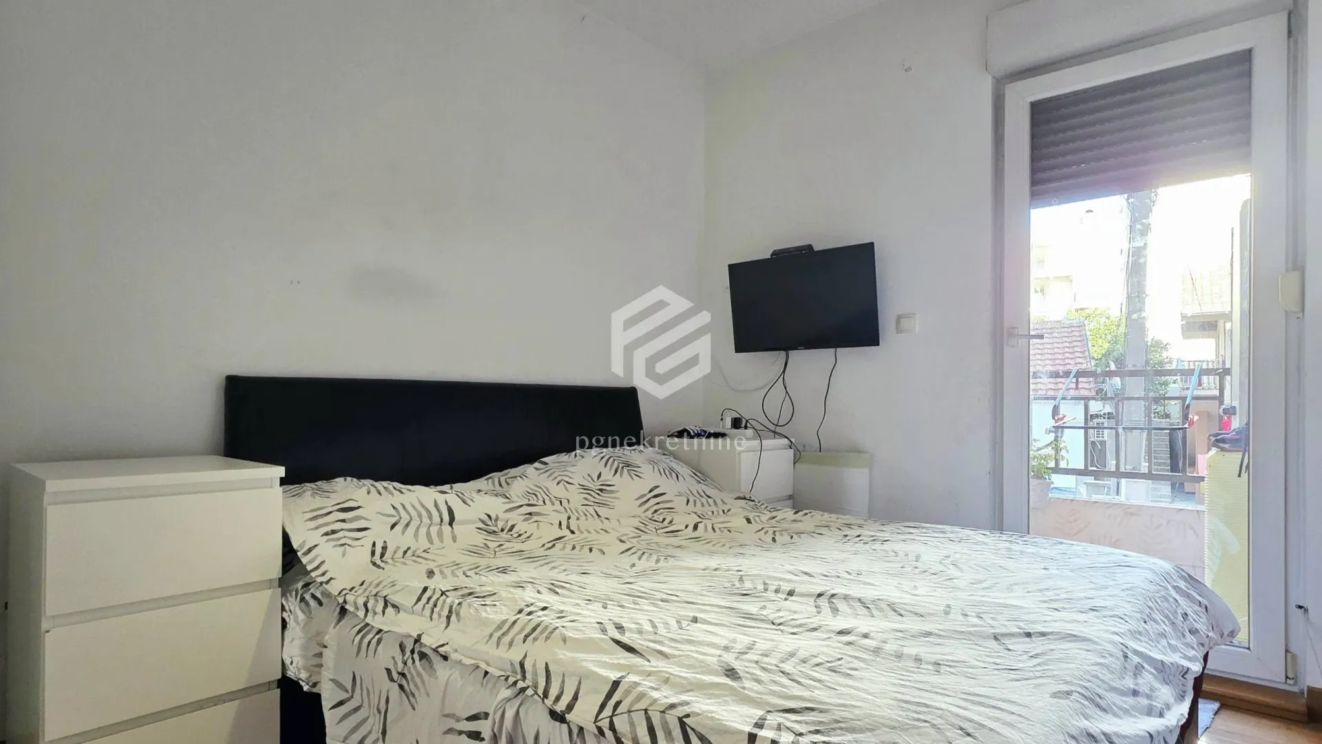 Rent, one bedroom apartment, 45m², Vezirov Most, Podgorica