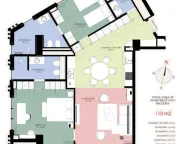 Prodaja, dvosoban stan, 113m², Rafailovići, Budva - image 2