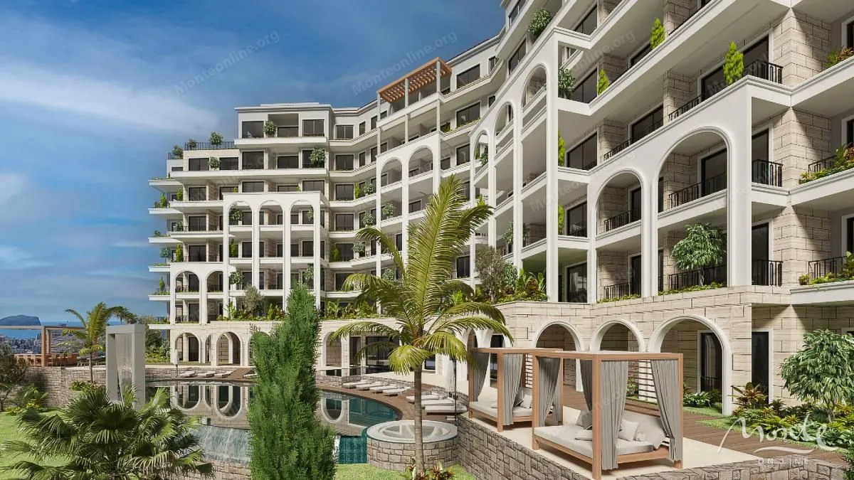 Sale, two bedroom apartment, 104m², Budva, Crna Gora