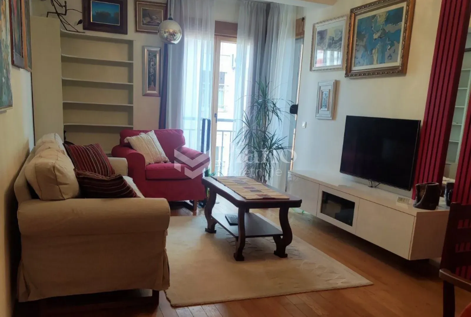 Rent, two bedroom apartment, 62m², Podgorica, Crna Gora