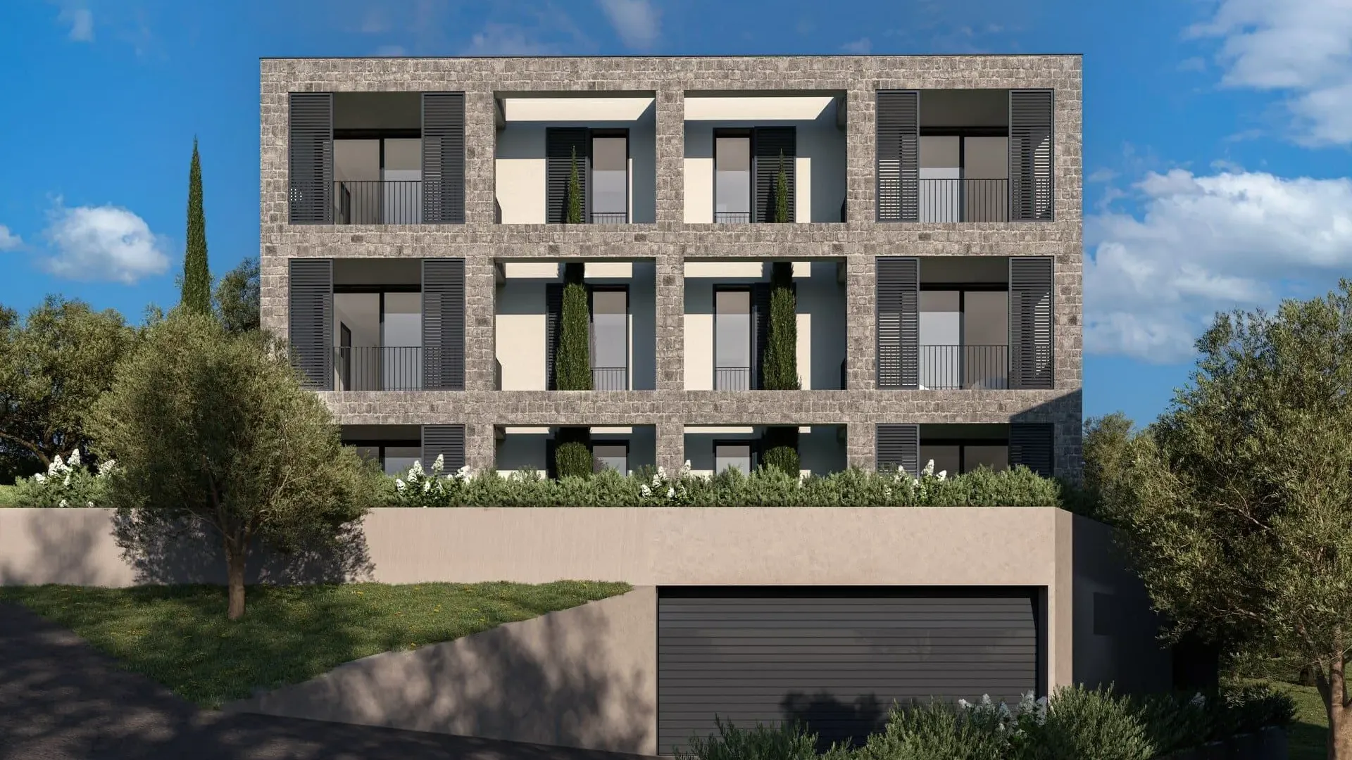 Prodaja, jednosoban stan, 47m², Donja Lastva, Tivat