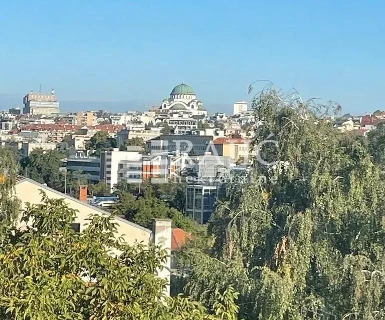 View of the city from the property terrace.