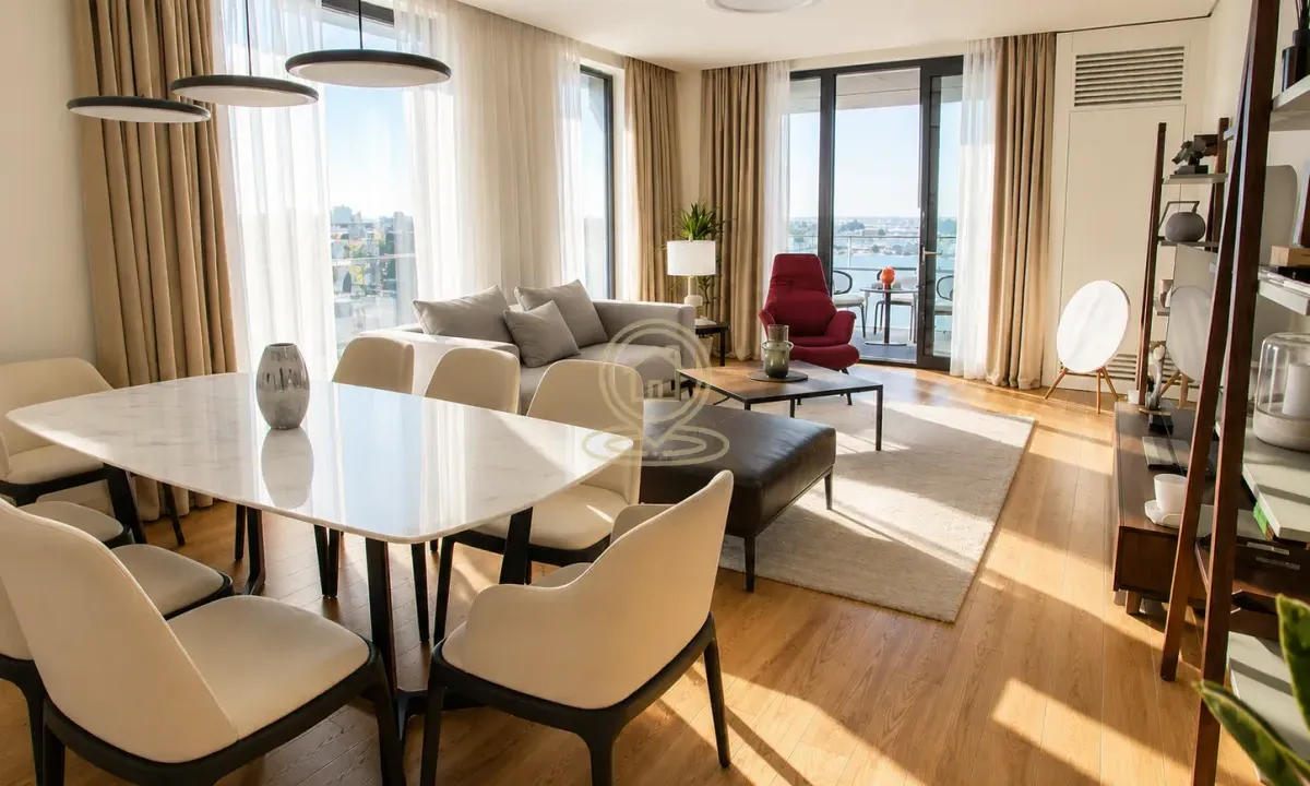Rent, four bedroom apartment, 144m², Savski Venac, Beograd