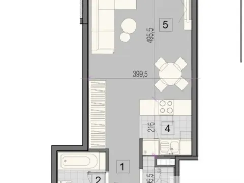 Sale, one bedroom apartment, 36m², Centar Sve Podlokacije, Beograd - image 13