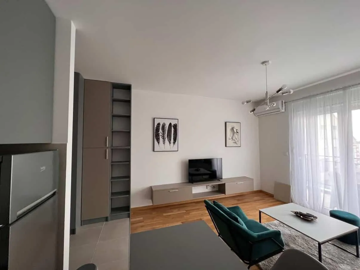 Rent, studio apartment, 31m², Ljubović, Podgorica