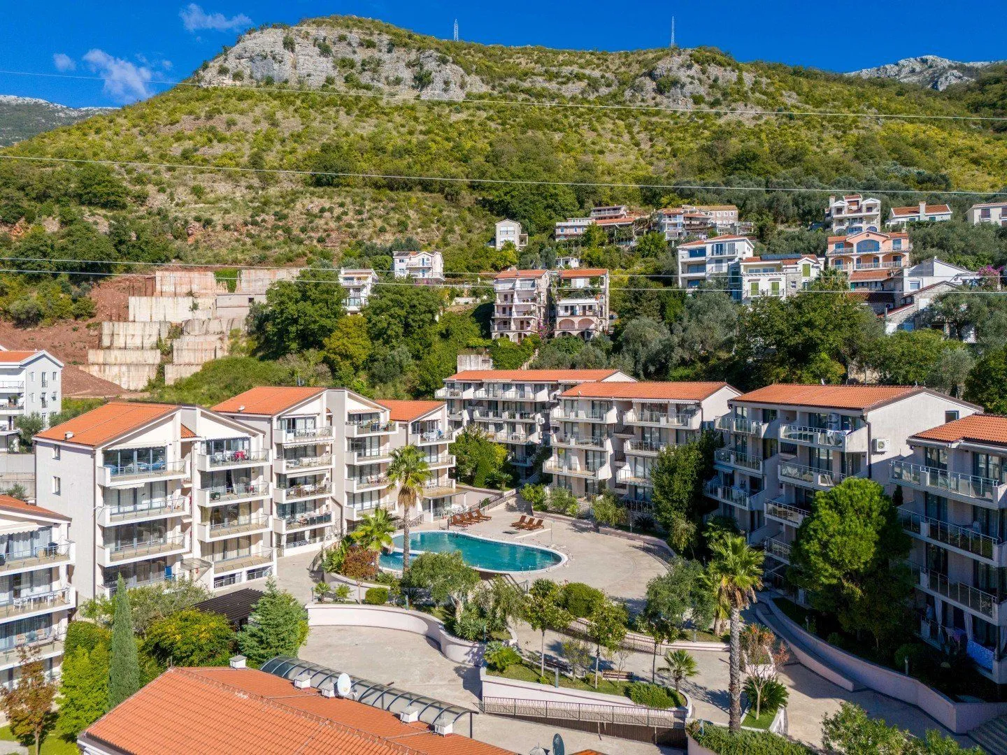 Sale, one bedroom apartment, 47m², Pržno, Budva