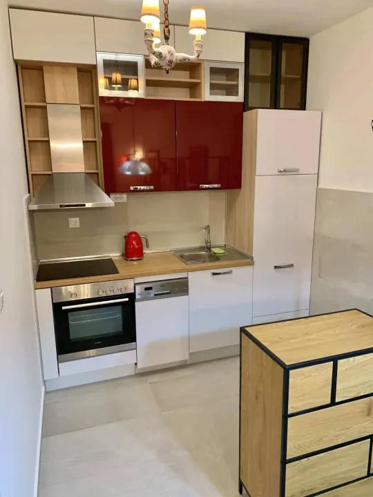 Rent, one bedroom apartment, 46m², Pobrežje, Podgorica