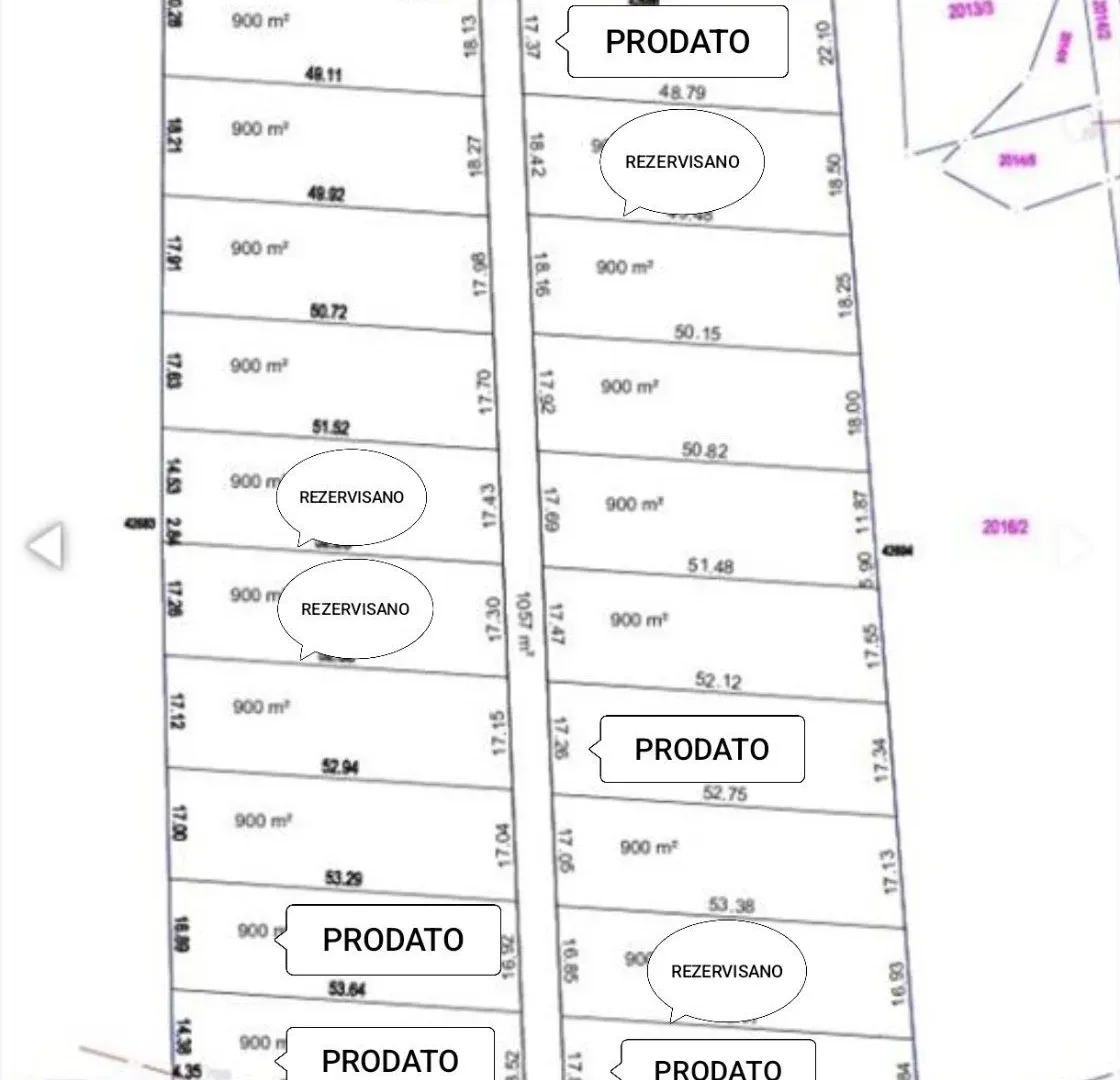 Prodaja, plac, 900m², Grocka (mesto), Grocka