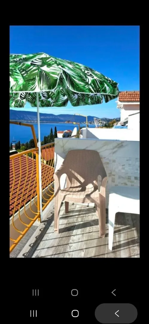 Izdavanje, jednosoban stan, 17m², Kumbor, Herceg Novi