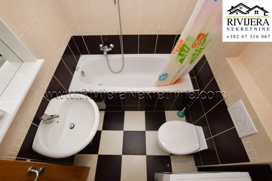 Prodaja, jednosoban stan, 46m², Sutorina, Herceg Novi