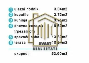 Prodaja, jednosoban stan, 52m², Zagorič, Podgorica - image 4