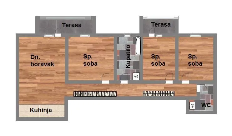 Prodaja, stan, 77m², Novi Sad, Srbija