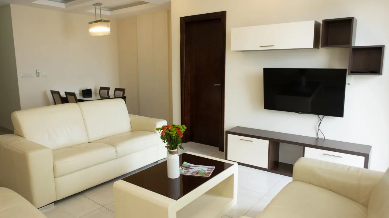 Rent, two bedroom apartment, 58m², Bečići, Budva