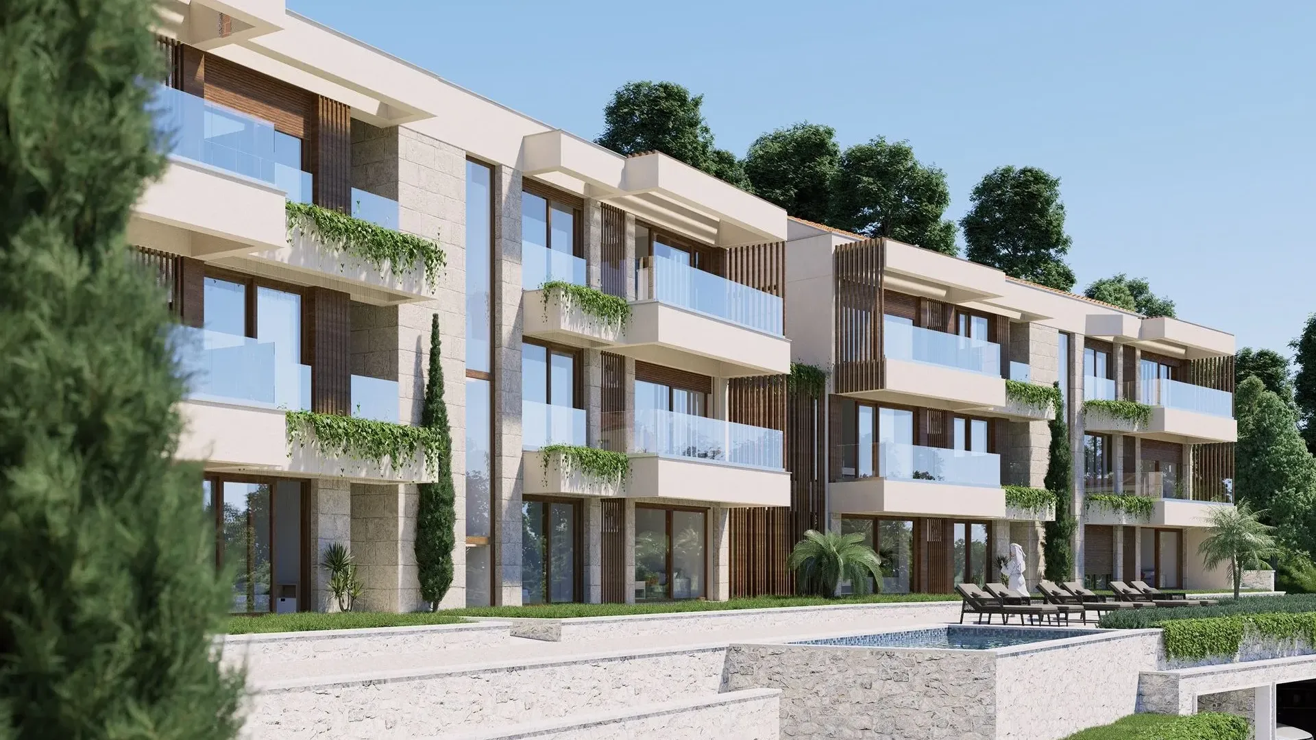 Sale, apartment, 54m², Blizikuće, Budva