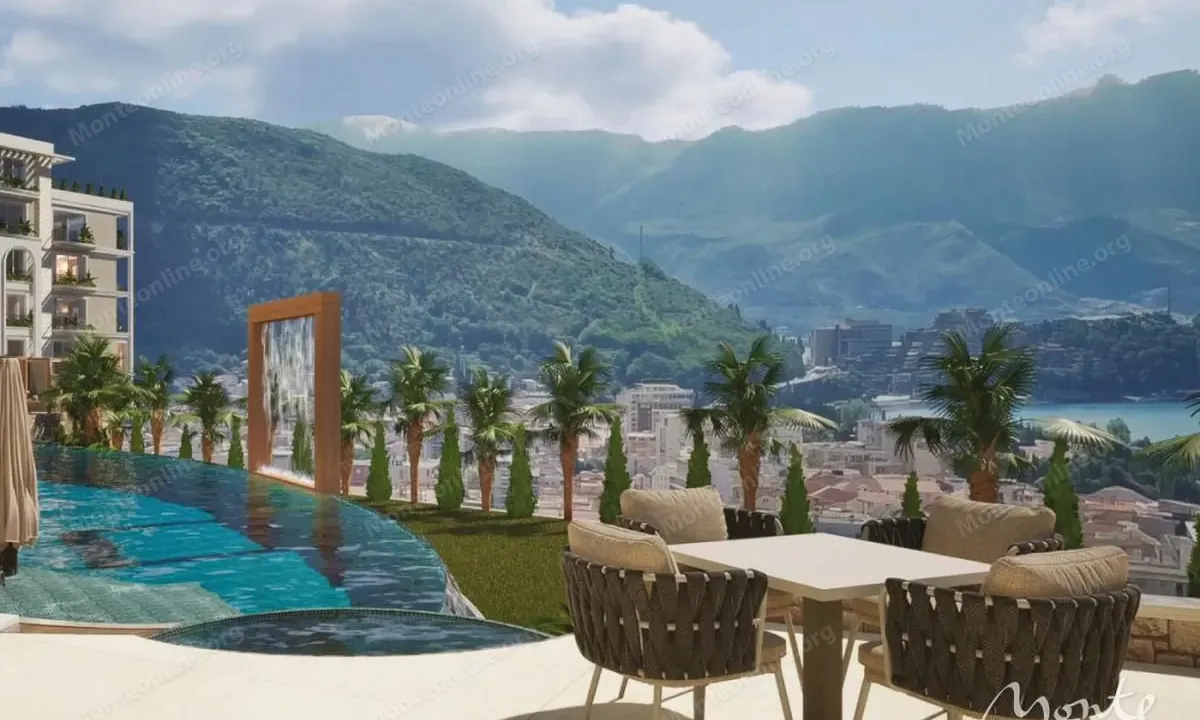 Sale, one bedroom apartment, 46m², Budva, Crna Gora