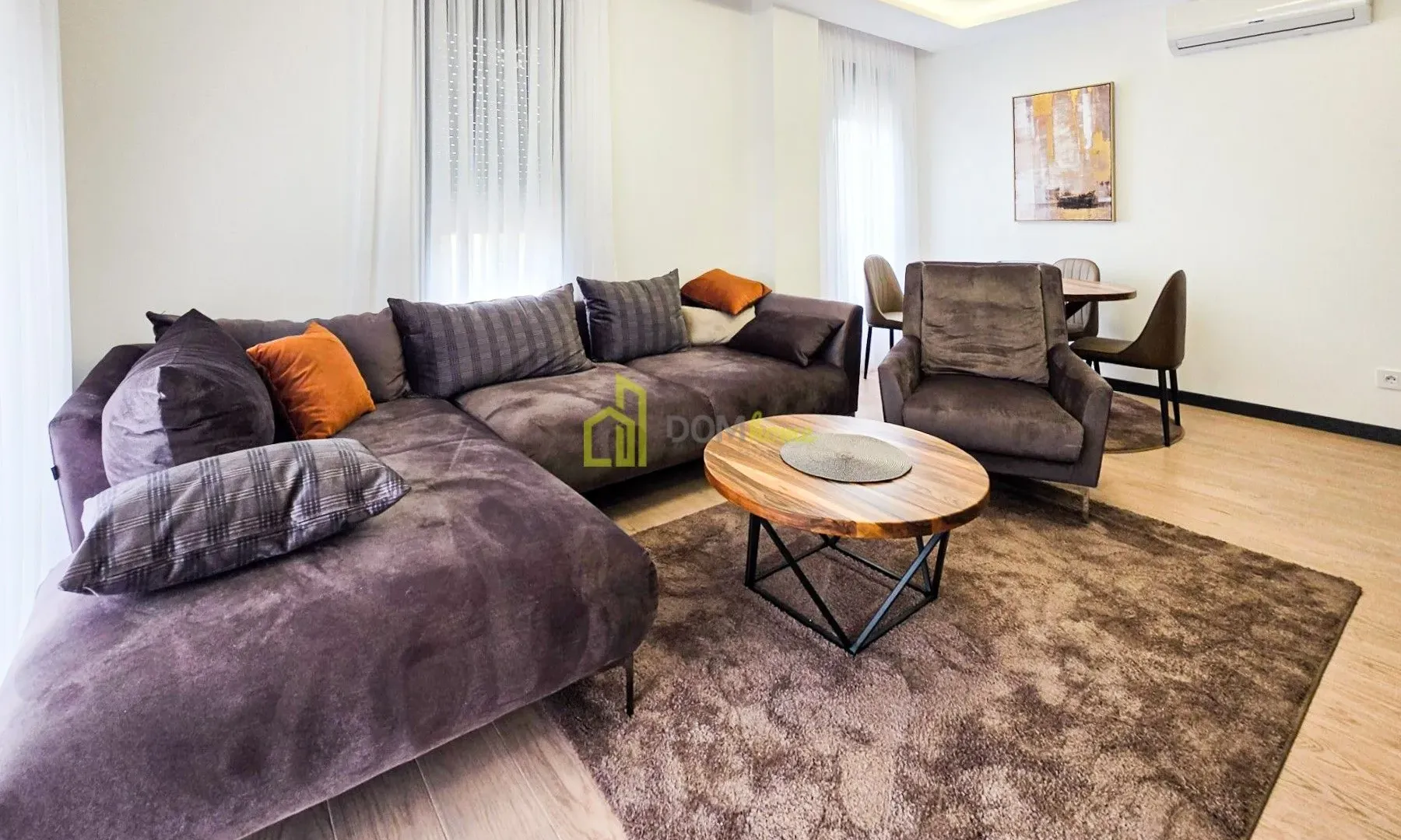 Rent, two bedroom apartment, 75m², Gorica C, Podgorica