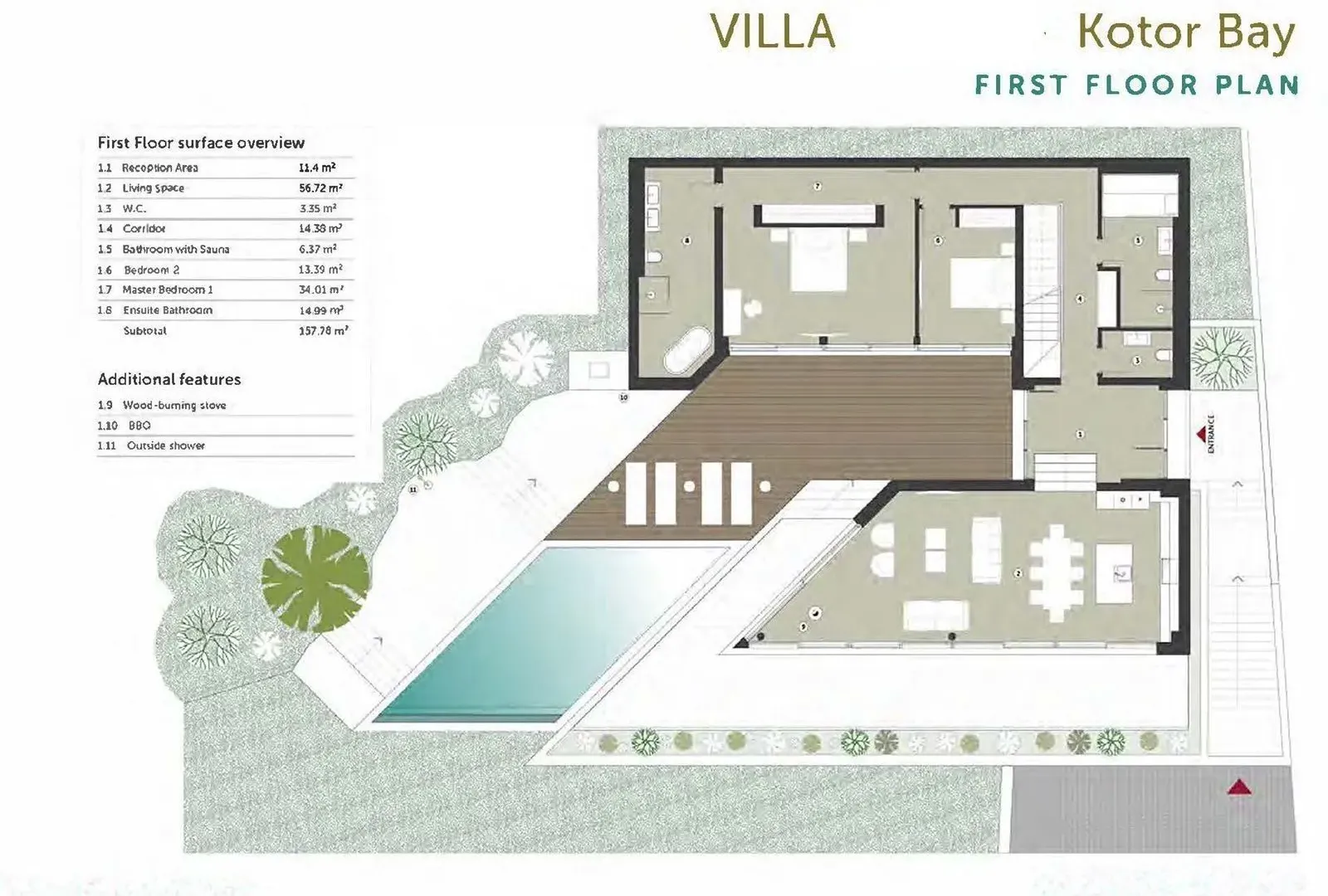 Sale, house, 479m², Prčanj, Kotor