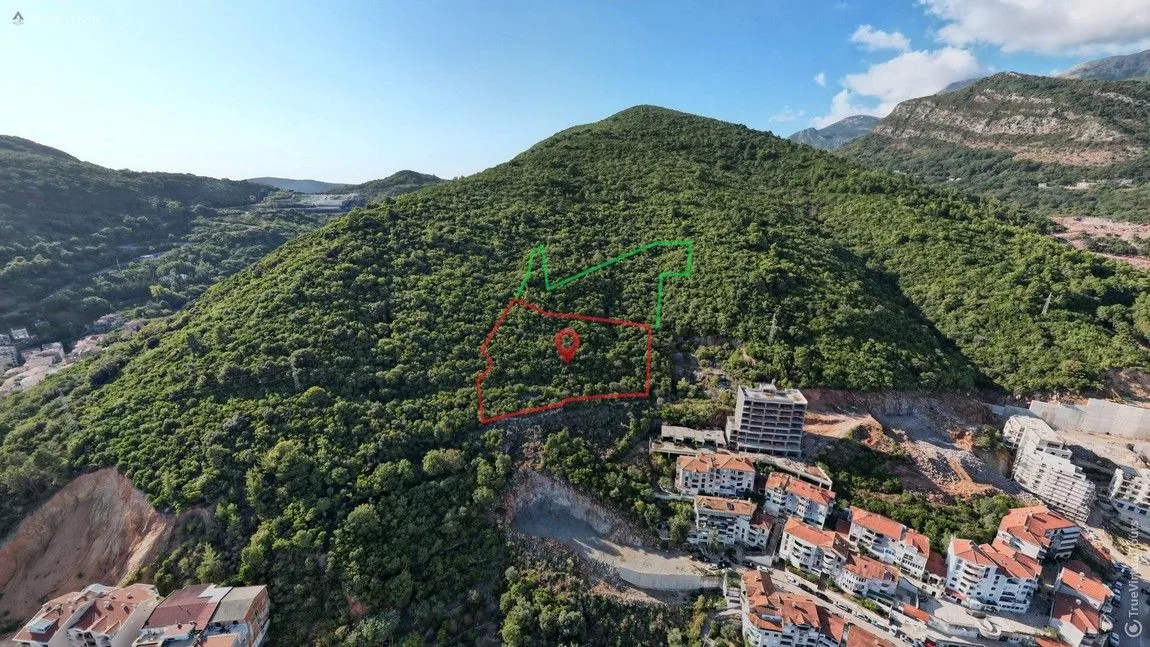 Prodaja, plac, 4397m², Dubovica, Budva