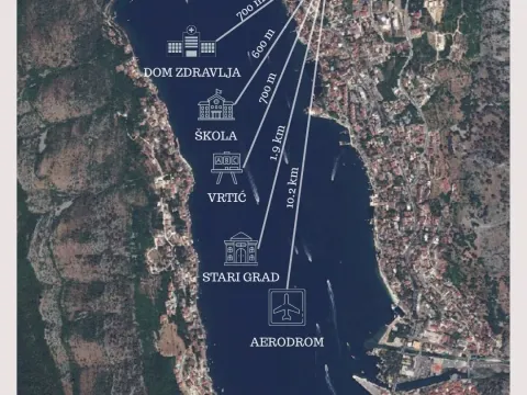Sale, two bedroom apartment, 72m², Dobrota, Kotor - image 14