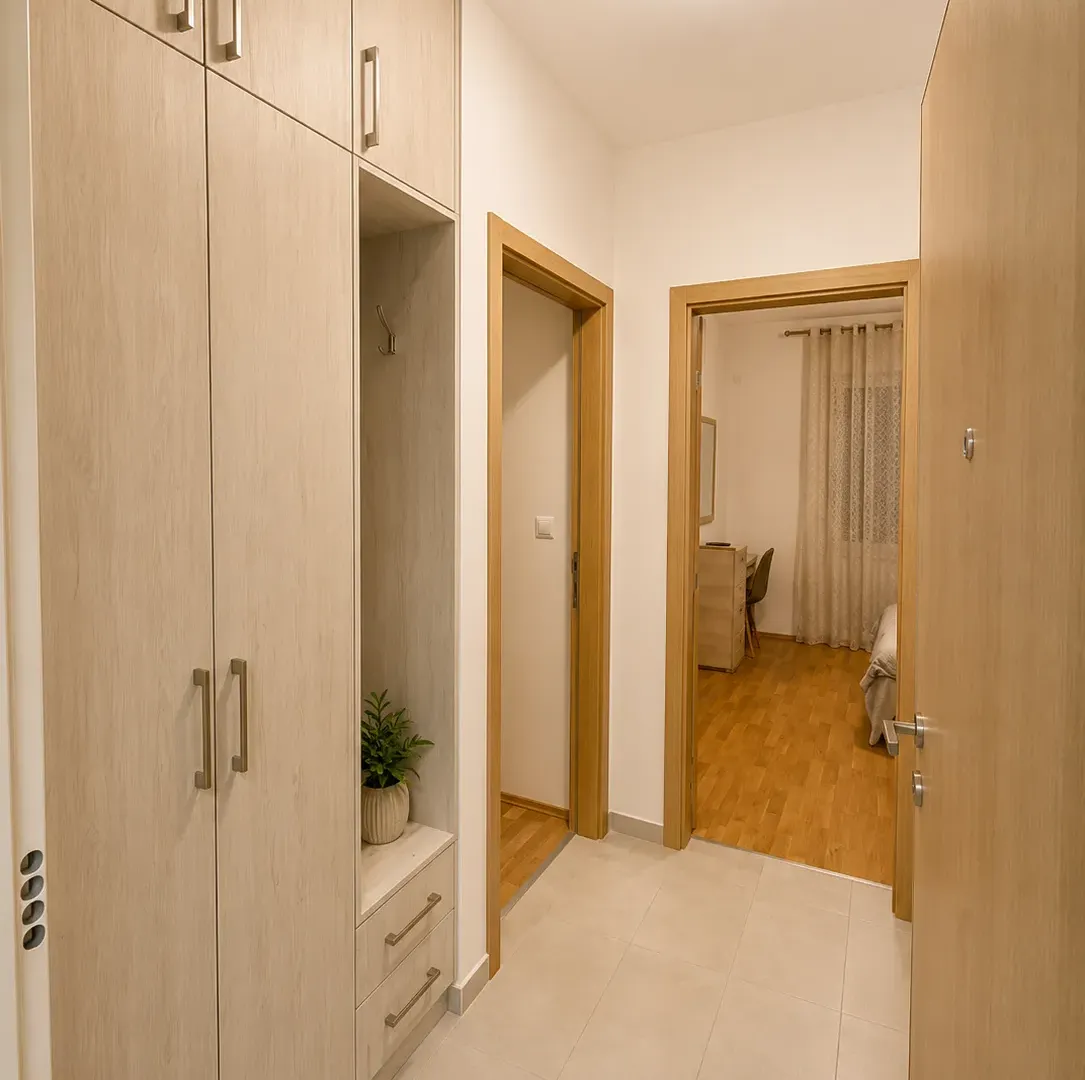 Rent, one bedroom apartment, 50m², Stari Aerodrom, Podgorica