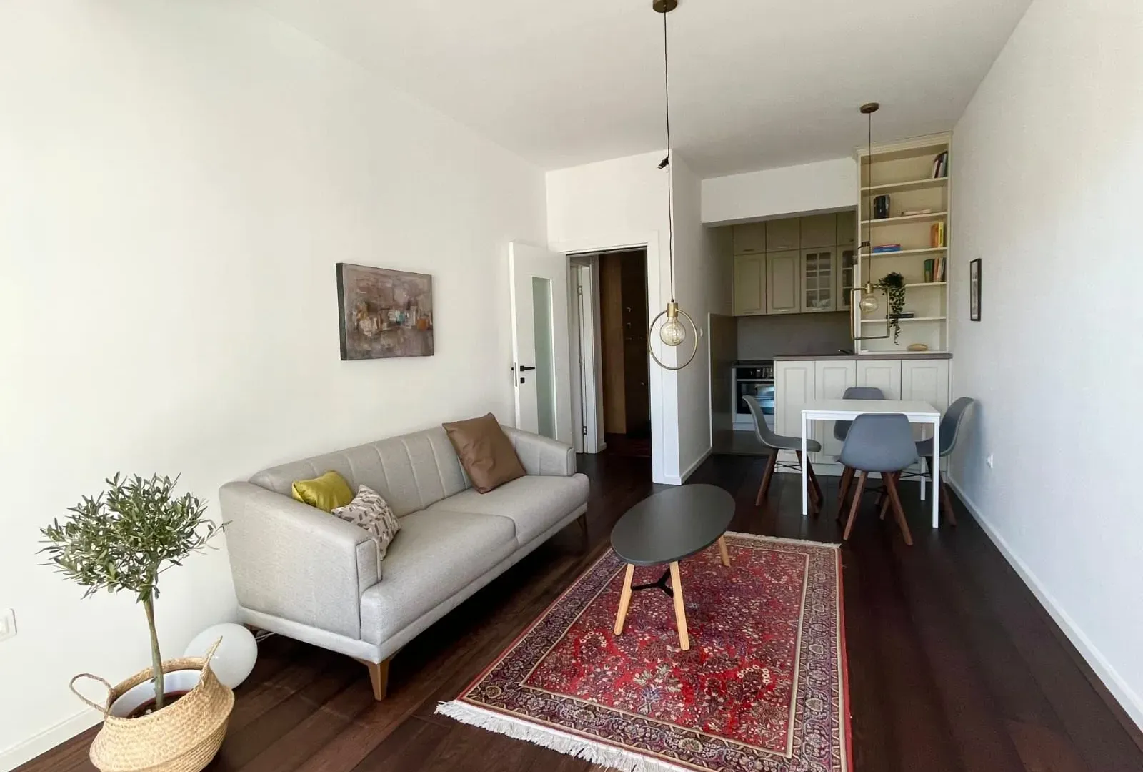 Izdavanje, jednosoban stan, 48m², Vezirov Most, Podgorica