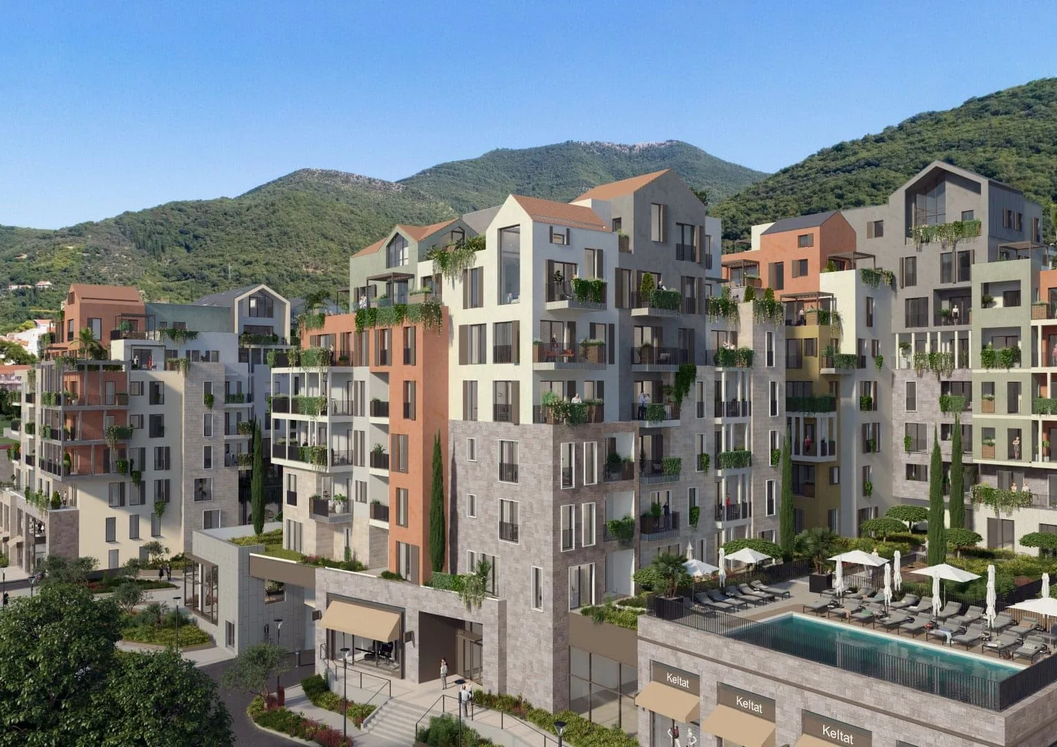 Sale, one bedroom apartment, 68m², Tivat, Crna Gora