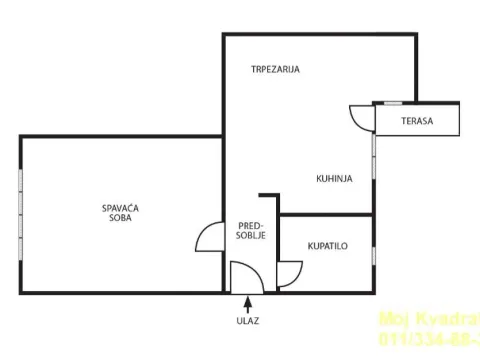 Prodaja, jednosoban stan, 48m², Stari Grad, Beograd - image 11