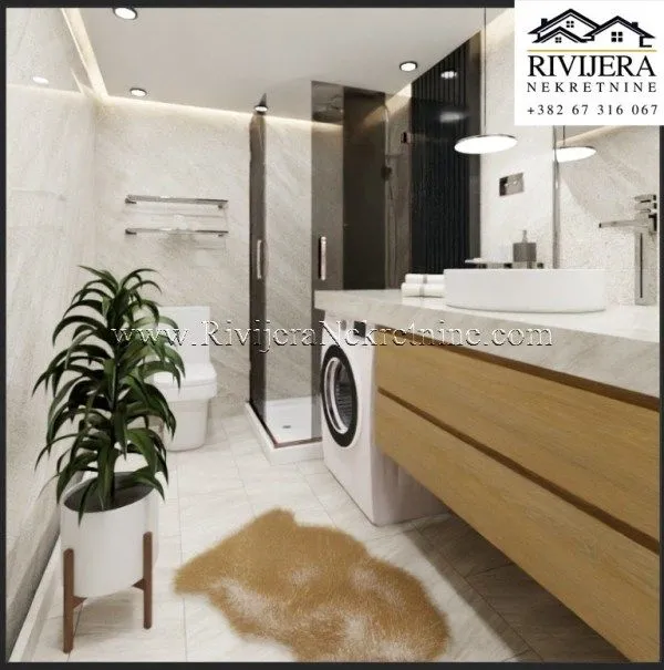 Sale, one bedroom apartment, 49m², Radanovići, Kotor