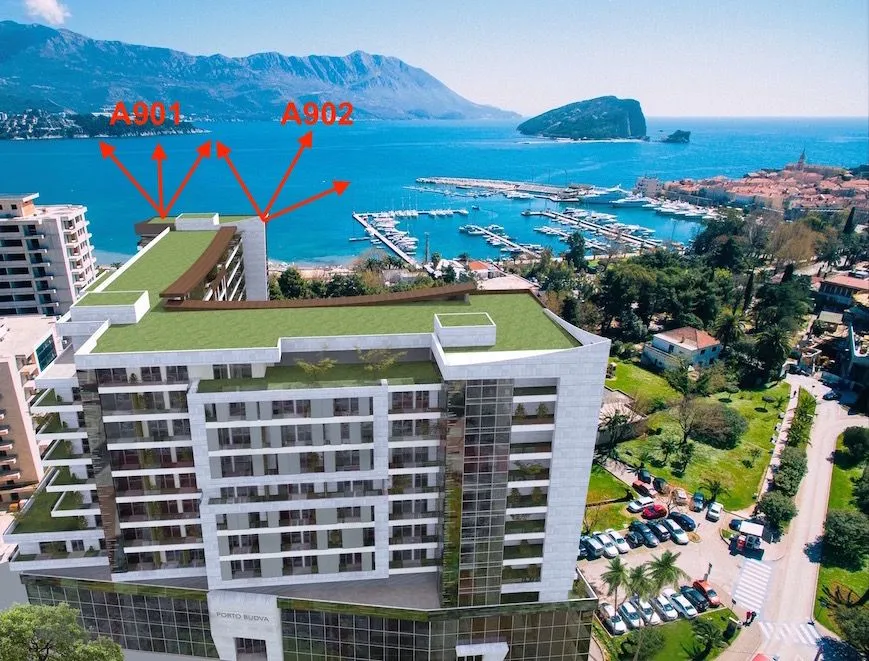 Sale, three bedroom apartment, 158m², Budva, Crna Gora